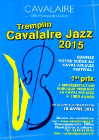 Tremplin Jazz à Cavalaire. Du 14 mars au 24 avril 2015 à Cavalaire sur mer. Var. 